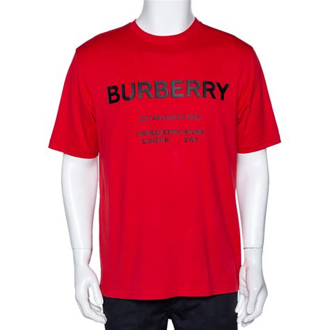 burberry red tee|Burberry t shirt price in south africa.